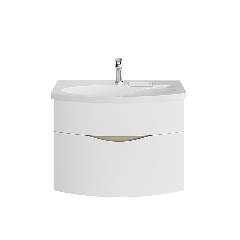 KERAMA MARAZZI RV.80\WHT.M Тумба RIVA 80 см, белая матовая