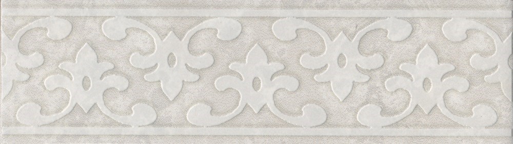 KERAMA MARAZZI OS/A296/8349 Бордюр Ферони серый светлый матовый 20x5,7x0,69