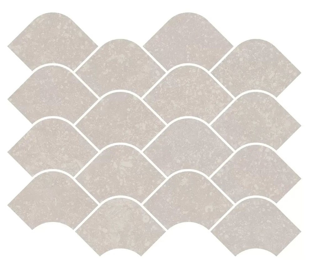 KERAMA MARAZZI KMD2HID001BR Декор Касабланка наборный серый светлый матовый обрезной 30x25x0,9