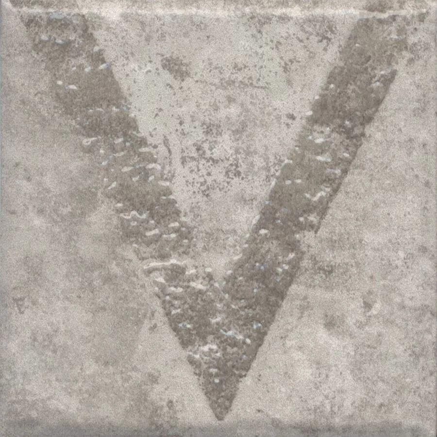 KERAMA MARAZZI KMD3STA035GN Декор Спартель 1 серый матовый 9,8x9,8x0,7