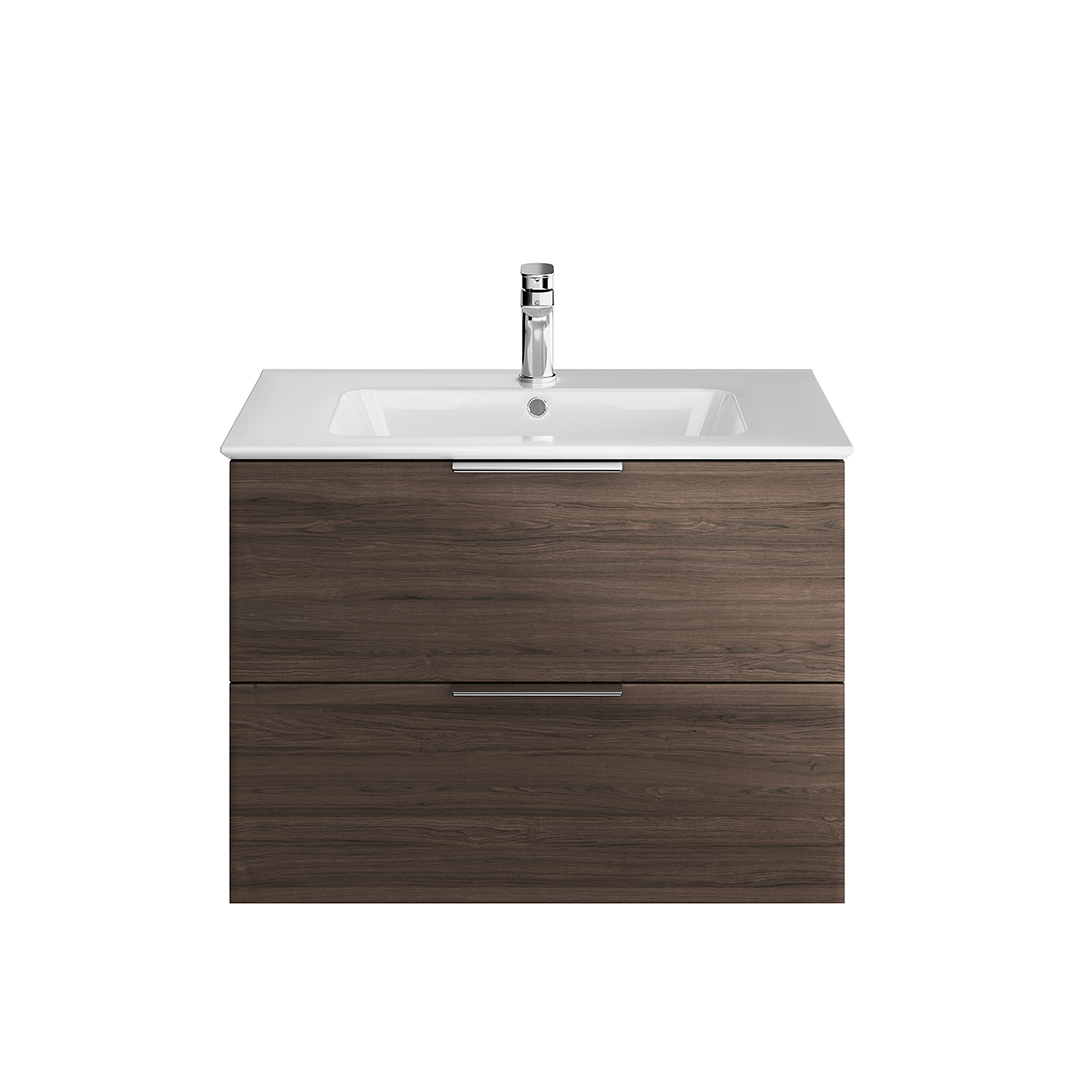 Тумба PIANO подвесная с ящиками 75, дымчатый вяз