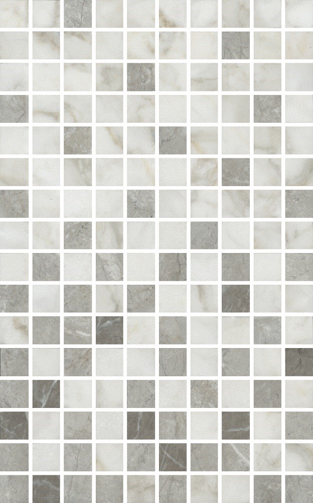 KERAMA MARAZZI MM6433 Декор Кантата 1 мозаичный микс глянцевый 25x40x0,8