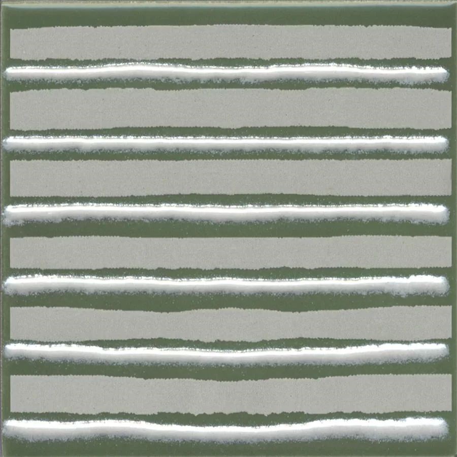 KERAMA MARAZZI KMD3STA027GN Декор Бахия 4 зелёный глянцевый 9,8x9,8x0,7
