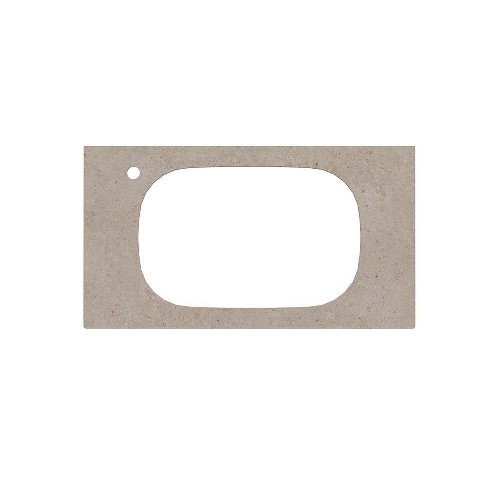 KERAMA MARAZZI MA.2.1.SG540620R/90 Спец. изделие декоративное для раковин, встраиваемых сверху MAGICA Риккарди 90 см, бежевый матовый