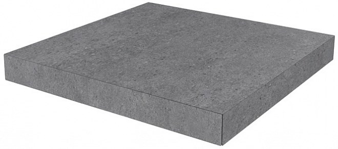 KERAMA MARAZZI DL501000R/GCA Ступень угловая клееная Фондамента серый темный 33х33х11