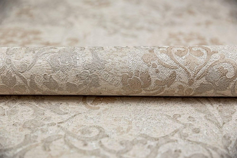 KERAMA MARAZZI KM5403 Обои виниловые Флора бежевый, мотив 1,06х10 (1, Т C)
